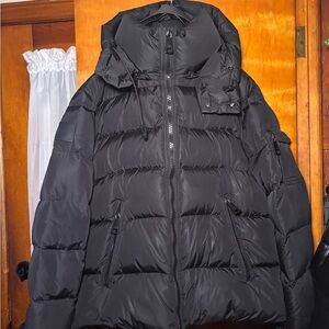 SAM. Men's Classic Black Puffer Jacket